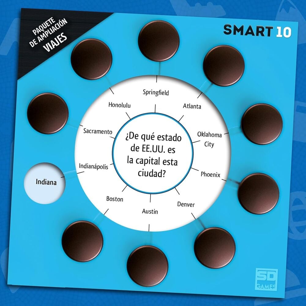 Expansion Viajes Juego Smart 10 español SD GAMES