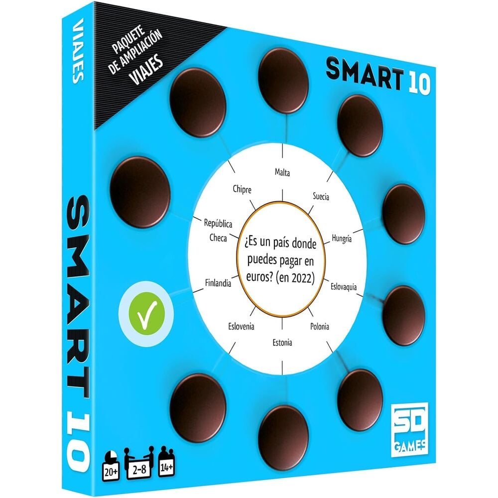 Expansion Viajes Juego Smart 10 español SD GAMES