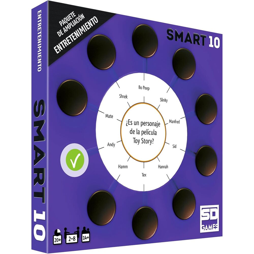 Expansion Entretenimiento Juego Smart 10 español SD GAMES