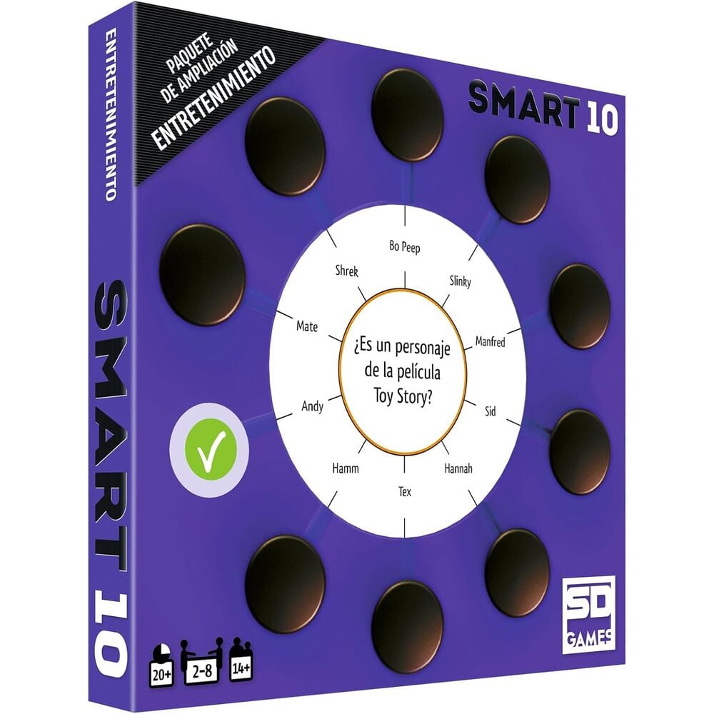 Expansion Entretenimiento Juego Smart 10 español SD GAMES