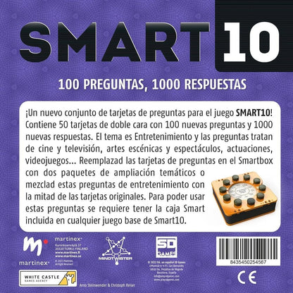 Expansion Entretenimiento Juego Smart 10 español SD GAMES