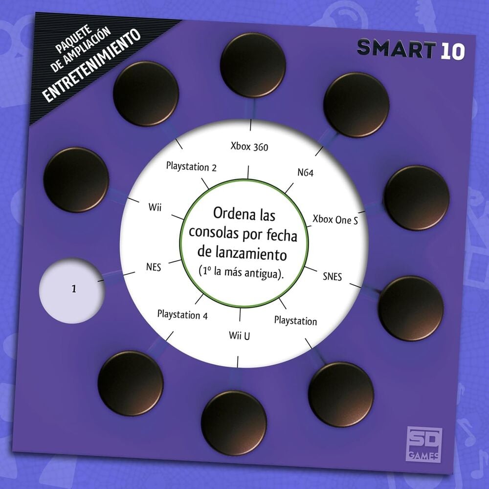 Expansion Entretenimiento Juego Smart 10 español SD GAMES