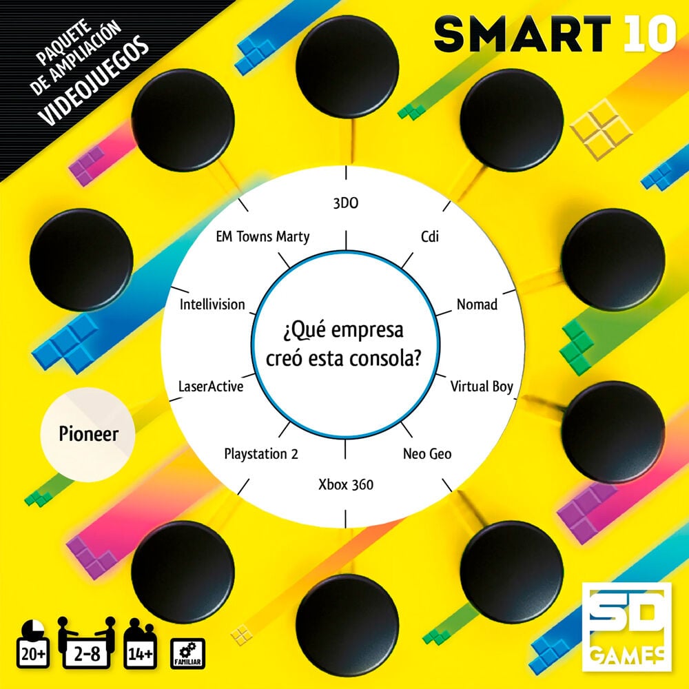 Expansion Videojuegos Juego Smart 10 español SD GAMES