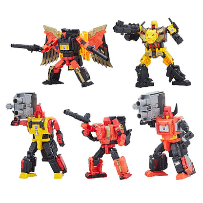 Set figuras Power of the Primes Predaking Combiner Transformers HASBRO