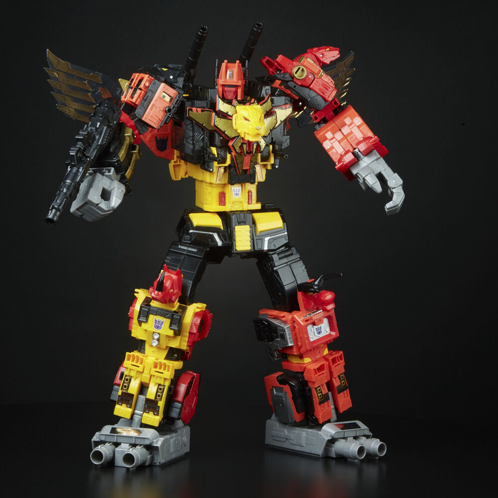 Set figuras Power of the Primes Predaking Combiner Transformers HASBRO