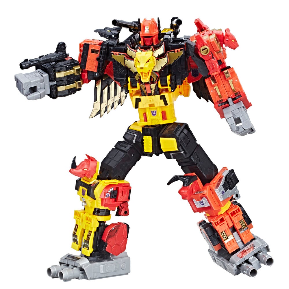 Set figuras Power of the Primes Predaking Combiner Transformers HASBRO