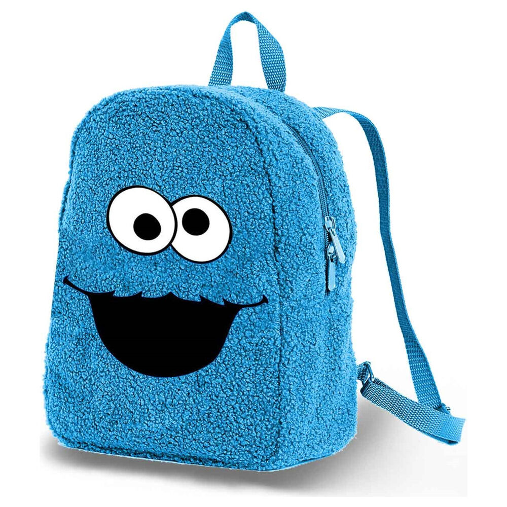 Mochila peluche Monstruo de las Galletas Barrio Sesamo 25cm KARACTERMANIA