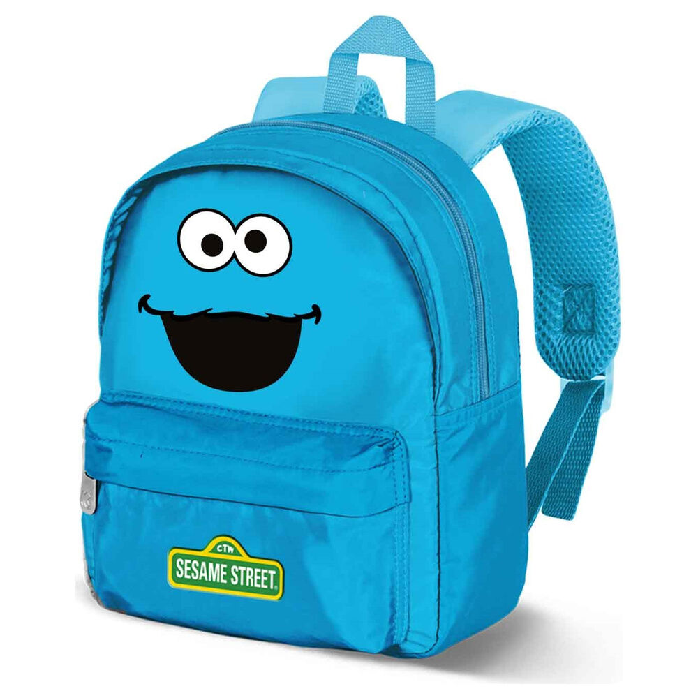 Mochila Monstruo de las Galletas Barrio Sesamo 27cm KARACTERMANIA