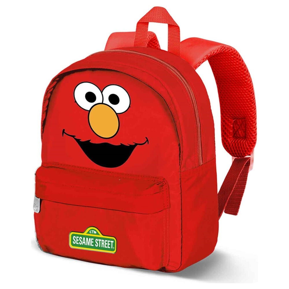 Mochila Elmo Barrio Sesamo 27cm KARACTERMANIA
