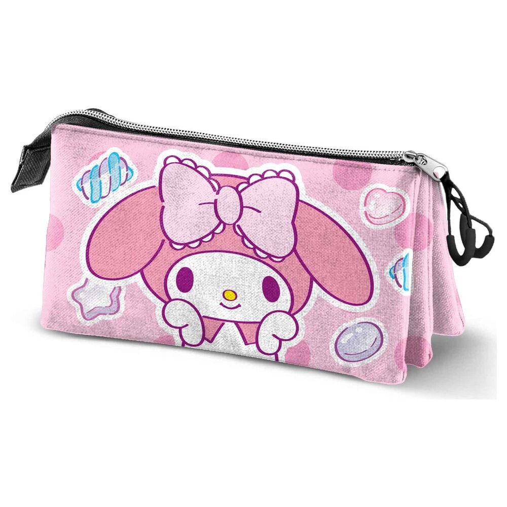 Portatodo Sweets My Melody Hello Kitty triple KARACTERMANIA