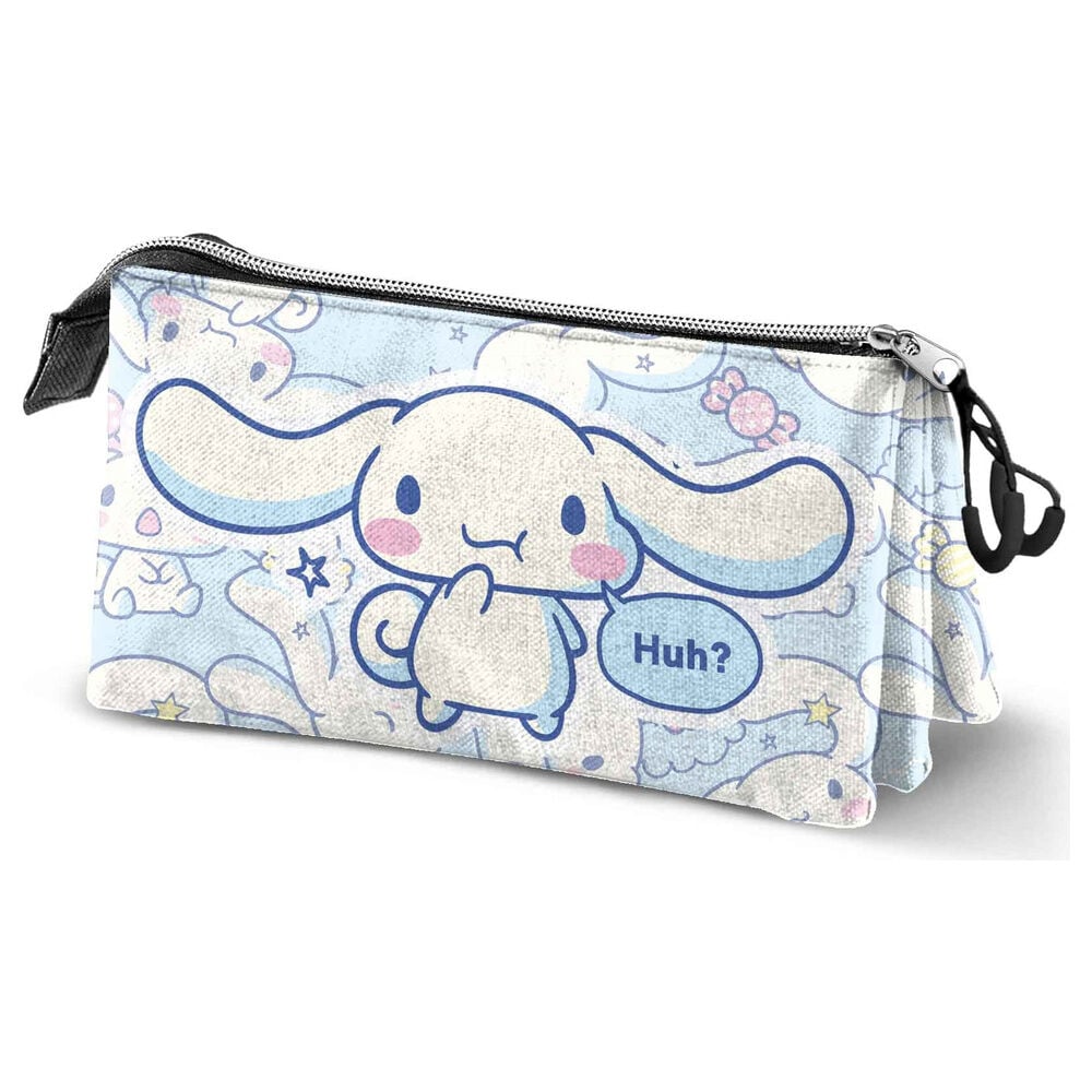 Portatodo Cinnamoroll Hello Kitty triple KARACTERMANIA