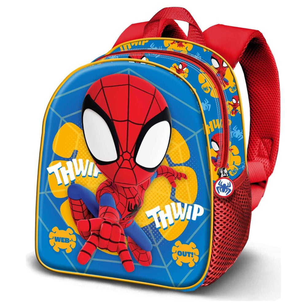 Mochila 3D Web Out Spiderman Marvel 31cm KARACTERMANIA