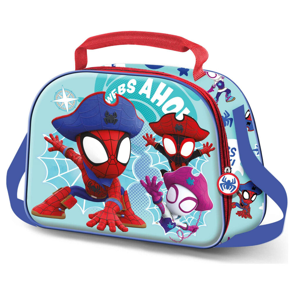 Bolsa portameriendas 3D Pirates Spidey Marvel KARACTERMANIA