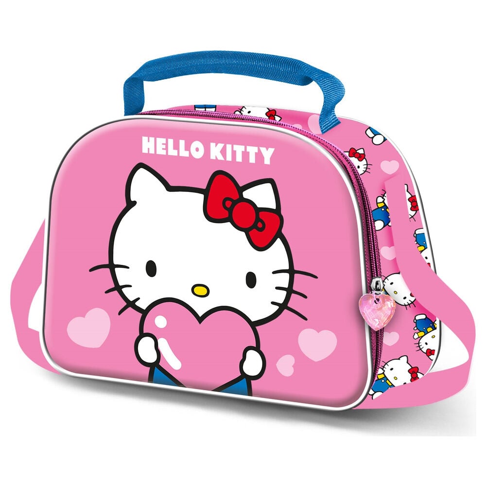 Bolsa portameriendas 3D Heart Hello Kitty KARACTERMANIA
