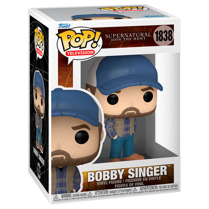 Figura POP Supernatural Join the Hunt Bobby Singer FUNKO