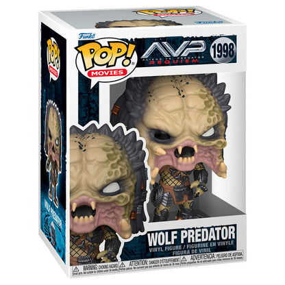 Figura POP Alien vs Predator Requiem Wolf Predator FUNKO