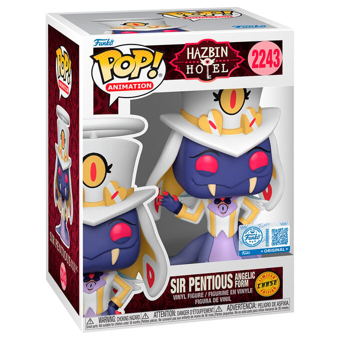 Figura POP Hazbin Hotel Sir Pentious Exclusive Chase FUNKO