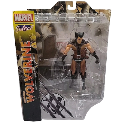 Figura Wolverine desenmascarado Marvel Select 18cm DIAMOND SELECT