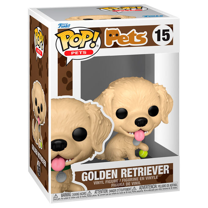Figura POP Pets Golden Retriever FUNKO