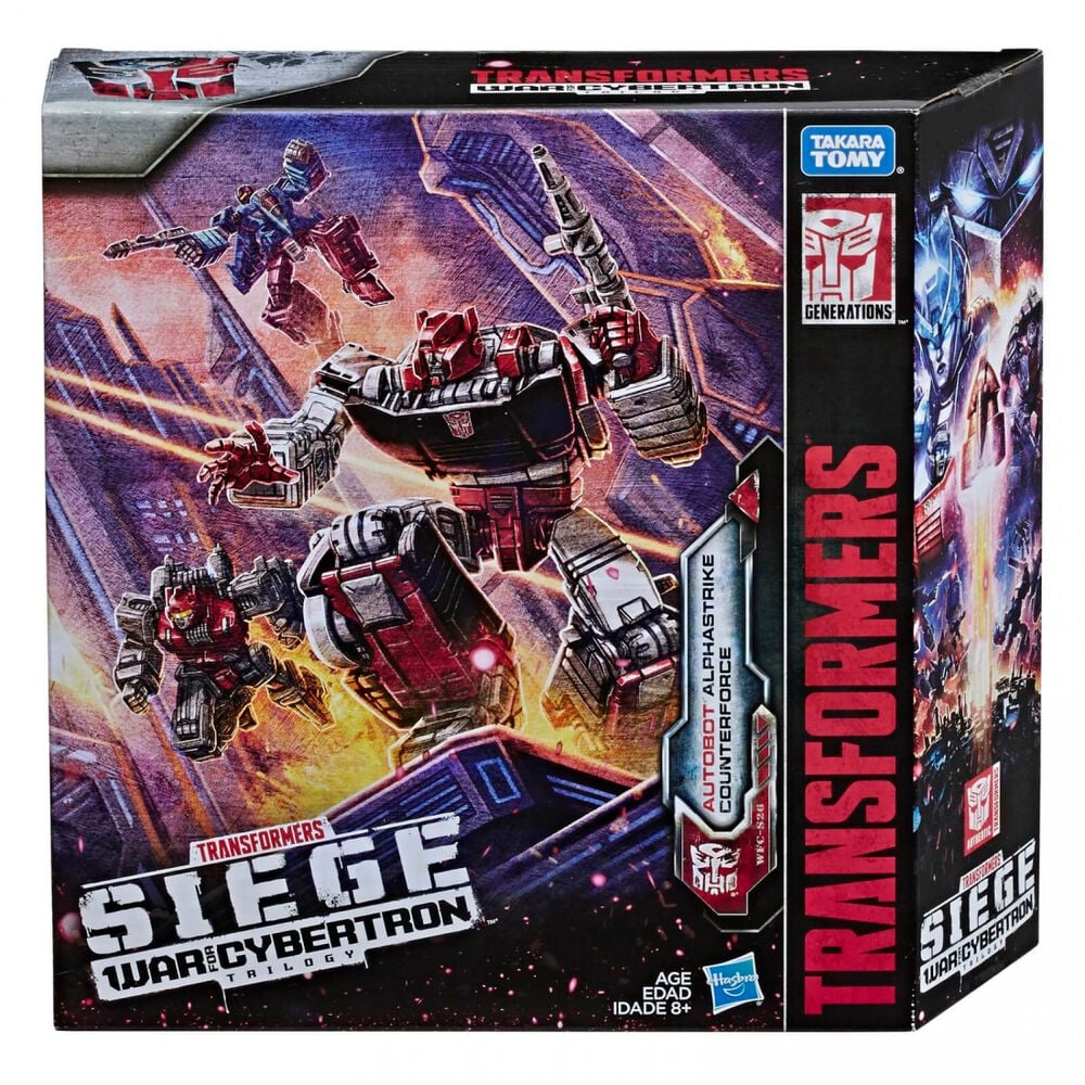 Figura Alphastrike Counterforce War For Cybertron Transformers 13cm HASBRO