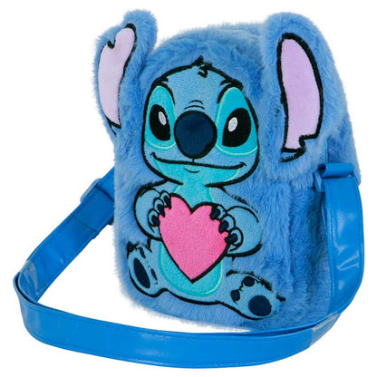 Bolso peluche Corazon Stitch Disney KARACTERMANIA