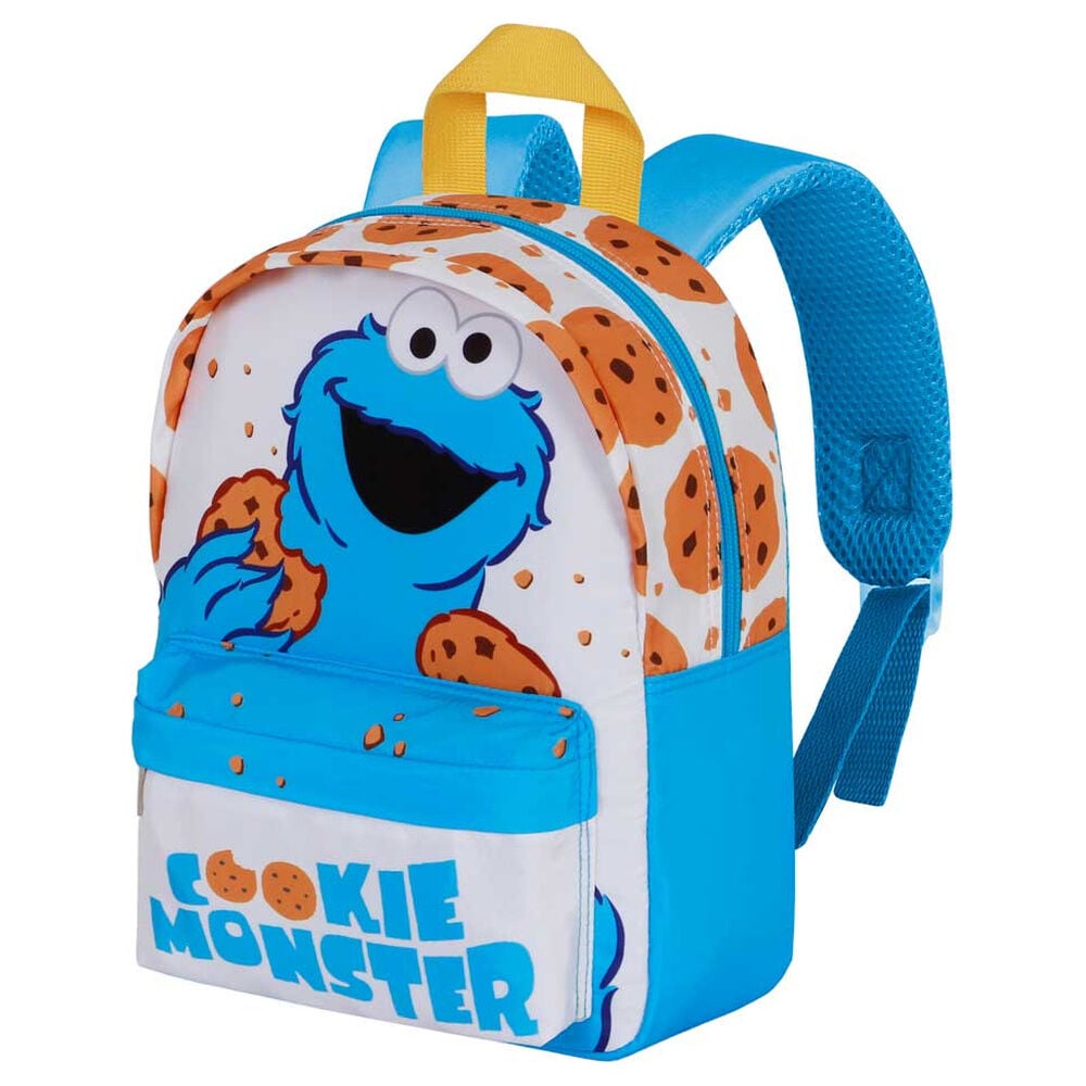 Mochila Monstruo de las Galletas Barrio Sesamo 27cm KARACTERMANIA