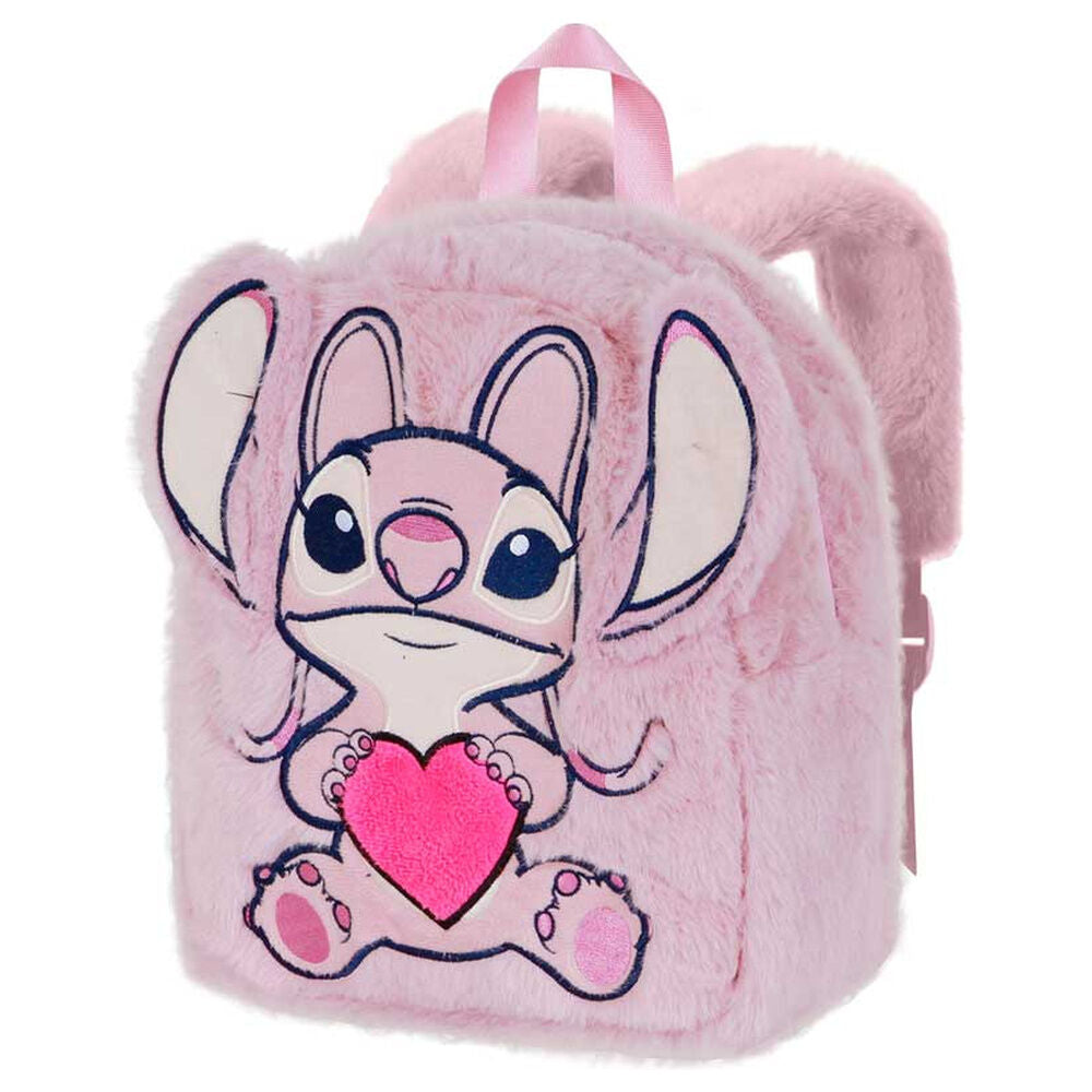 Mochila peluche Corazon Angel Stitch Disney KARACTERMANIA