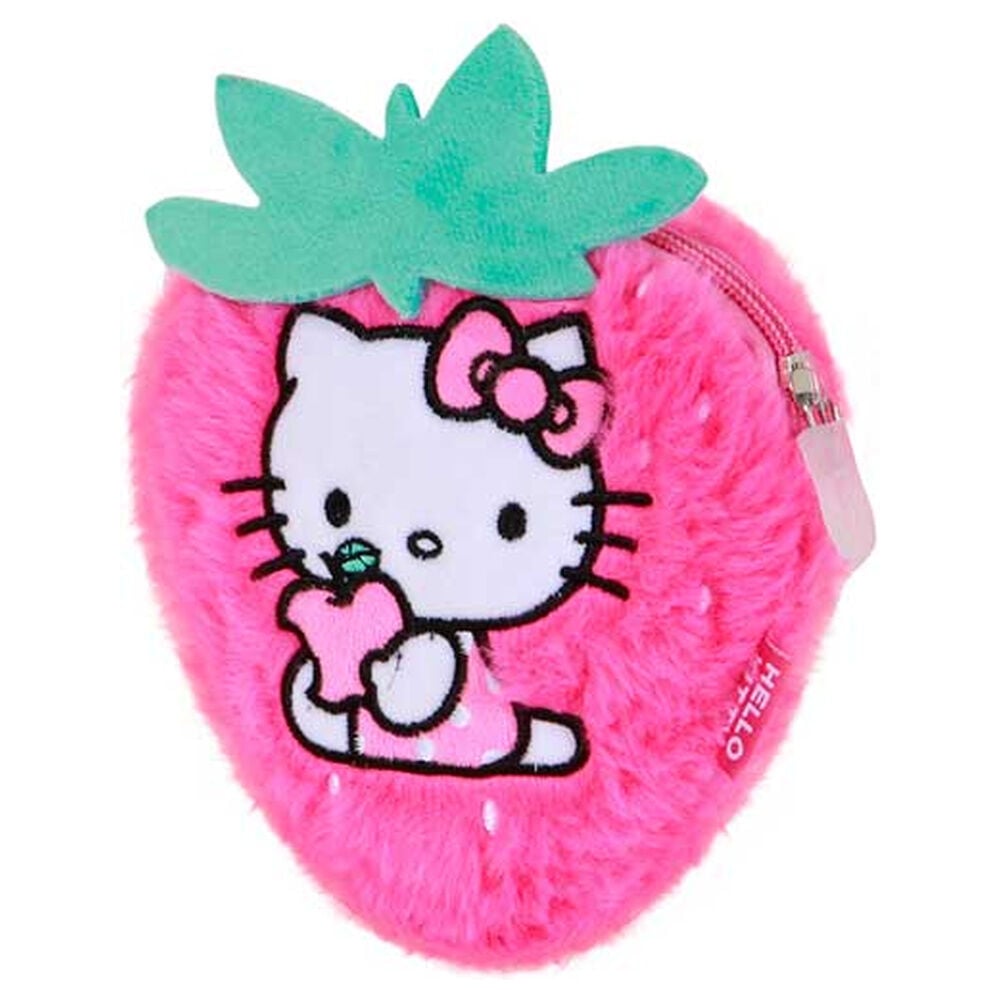Monedero peluche Fresa Hello Kitty KARACTERMANIA