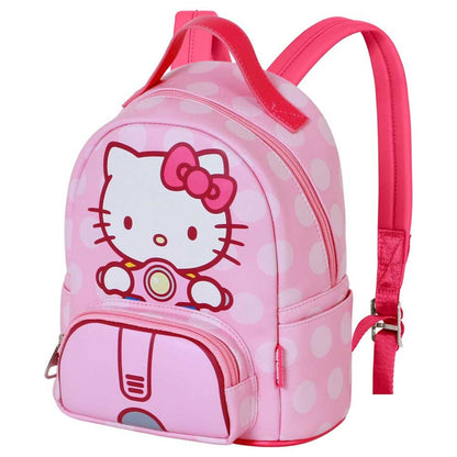 Mochila Moto Hello Kitty 25cm KARACTERMANIA