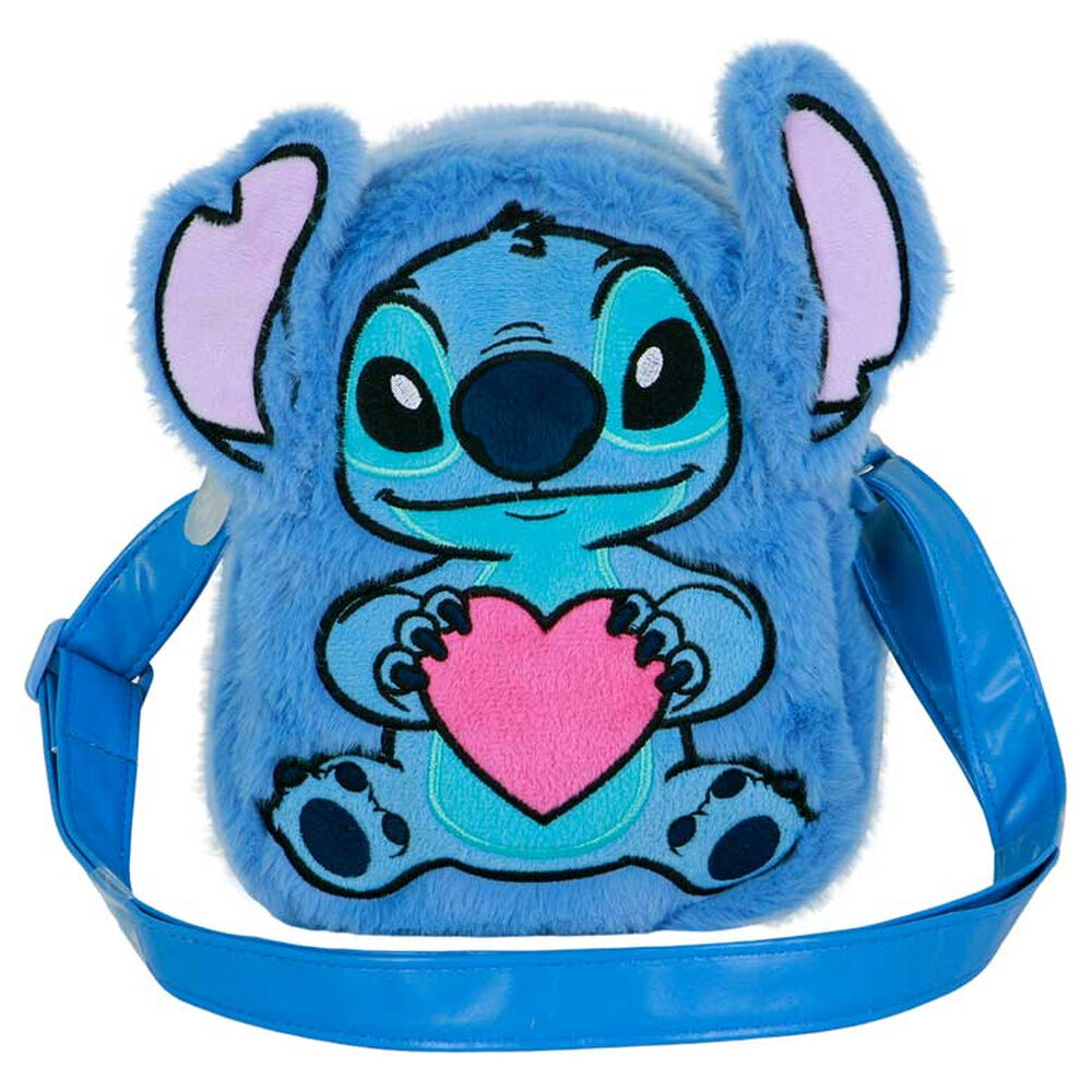 Bolso peluche Corazon Stitch Disney KARACTERMANIA