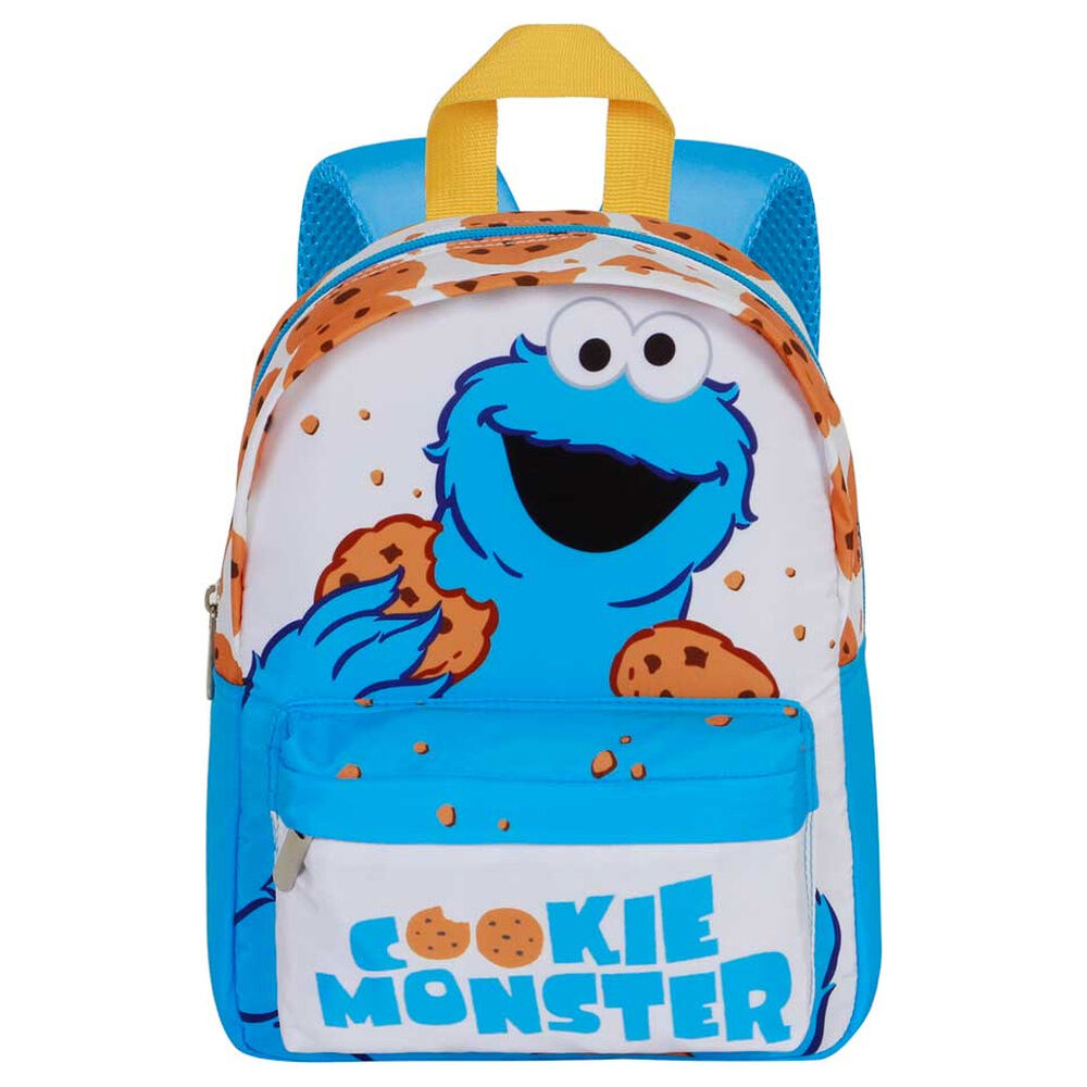 Mochila Monstruo de las Galletas Barrio Sesamo 27cm KARACTERMANIA