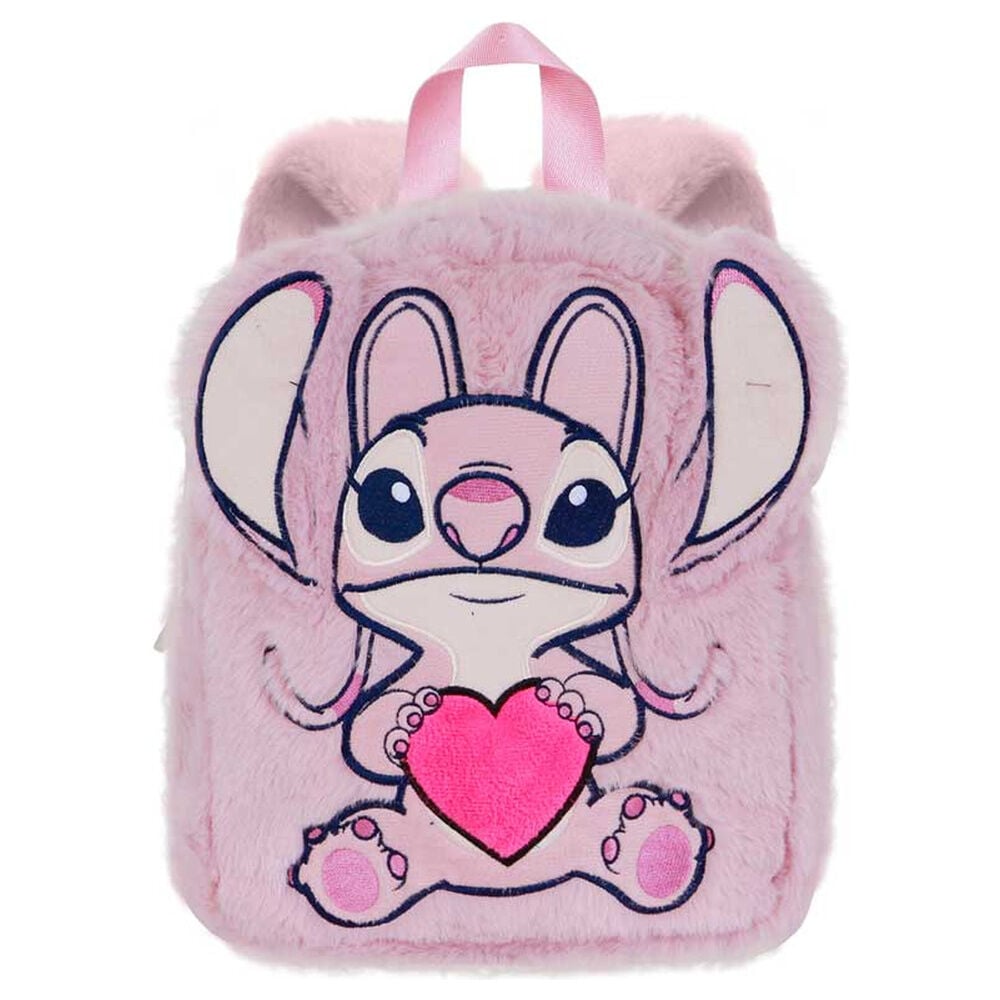 Mochila peluche Corazon Angel Stitch Disney KARACTERMANIA