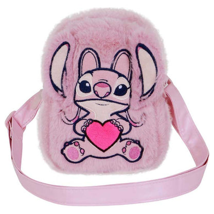 Bolso peluche Corazon Angel Stitch Disney KARACTERMANIA