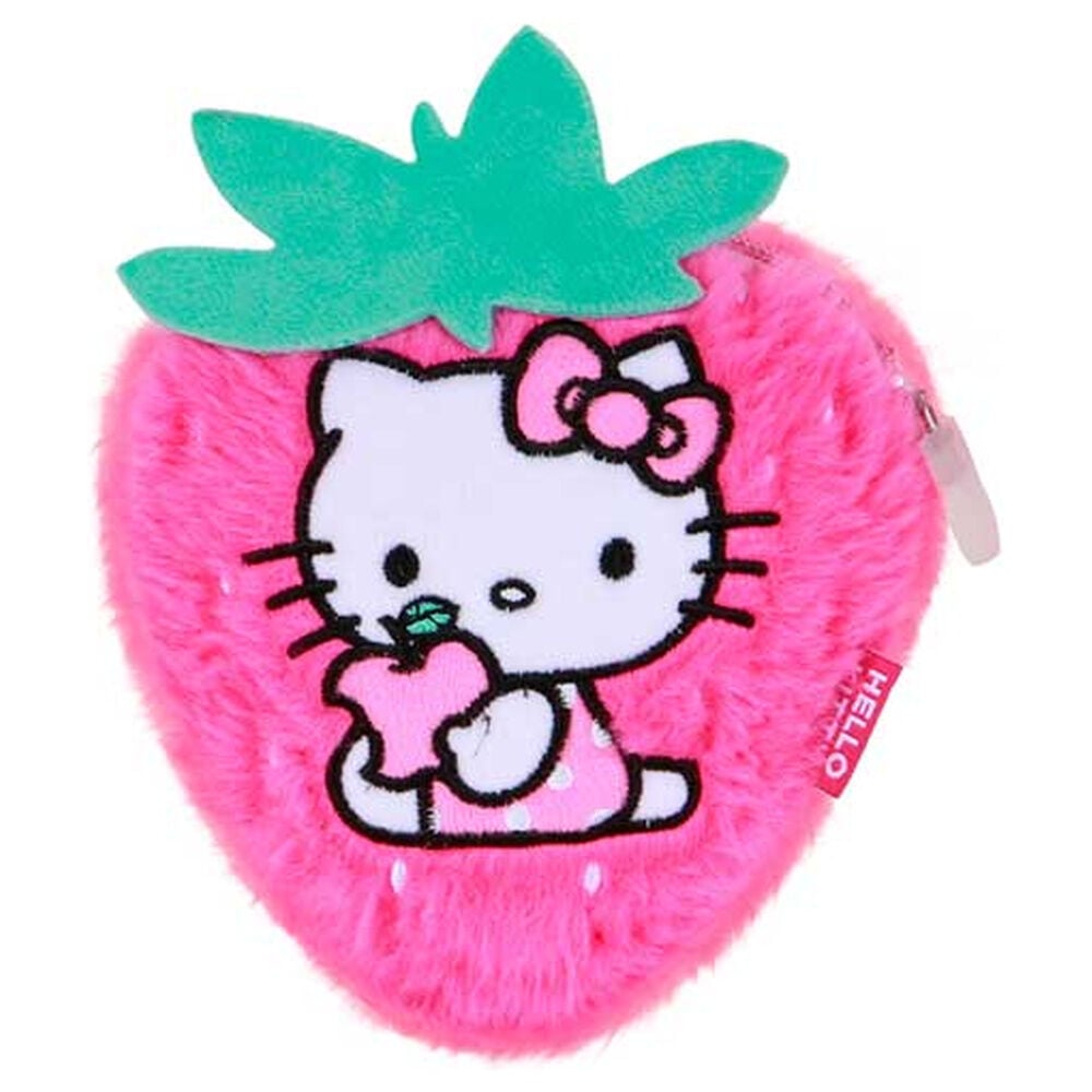 Monedero peluche Fresa Hello Kitty KARACTERMANIA