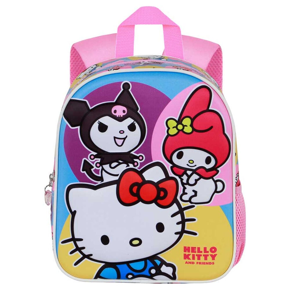 Mochila 3D Happy Hello Kitty and Friends 30cm KARACTERMANIA