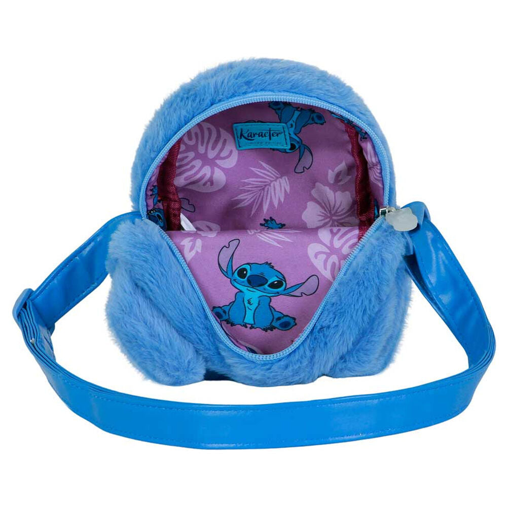 Bolso peluche Corazon Stitch Disney KARACTERMANIA