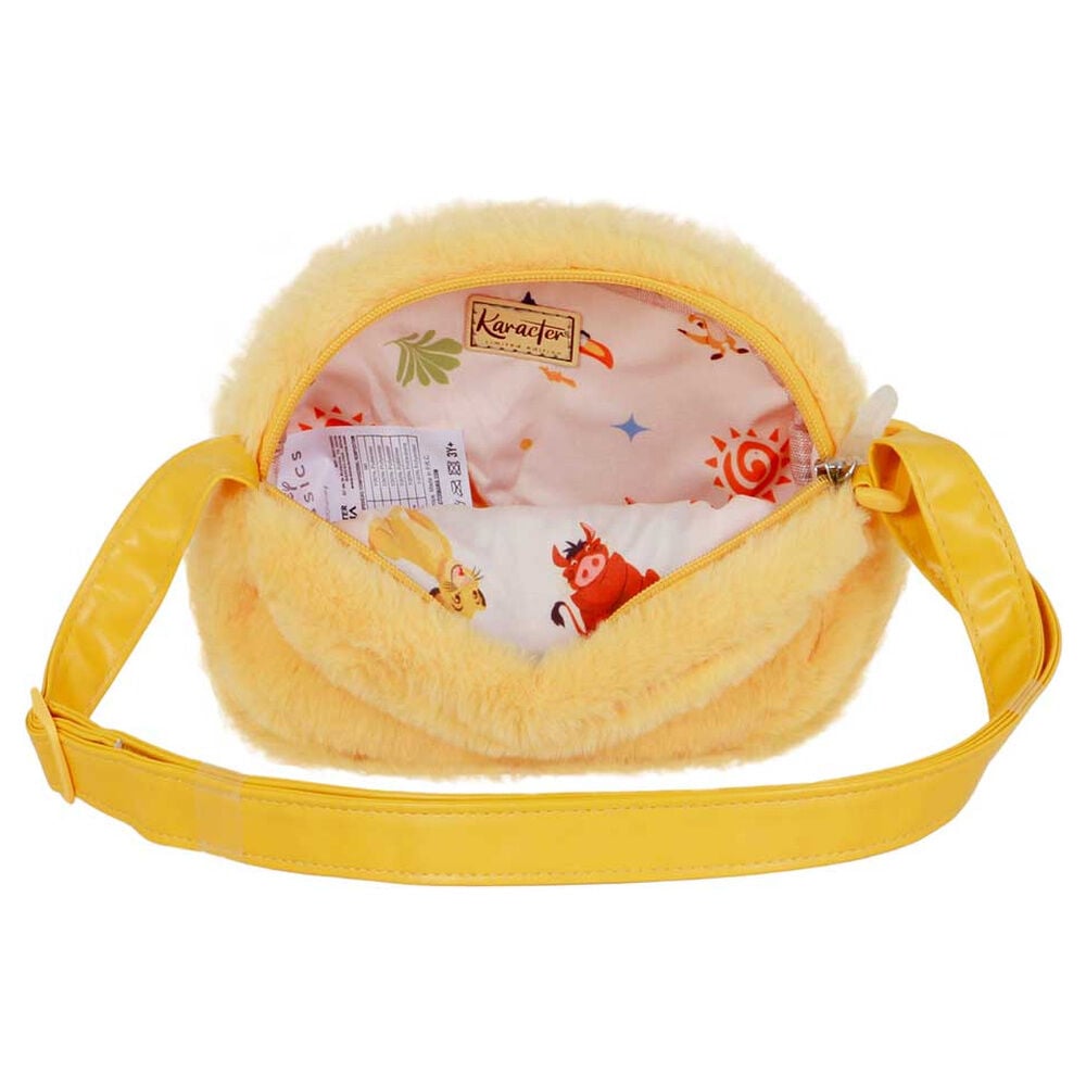 Bolso peluche Simba El Rey Leon Disney KARACTERMANIA
