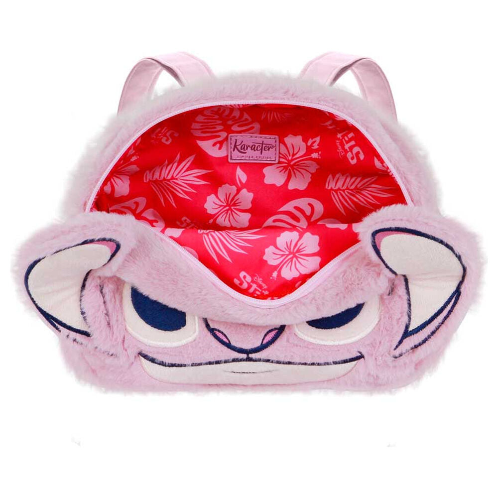 Bolso mochila peluche Corazon Angel Stitch Disney KARACTERMANIA
