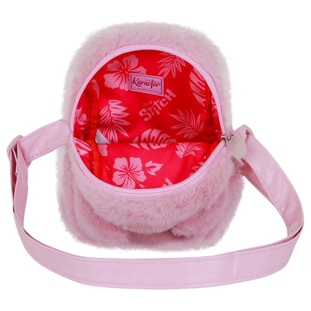 Bolso peluche Corazon Angel Stitch Disney KARACTERMANIA