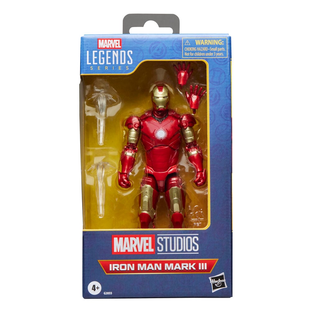 Figura Iron Man Mark III Marvel Legends Series 15cm HASBRO