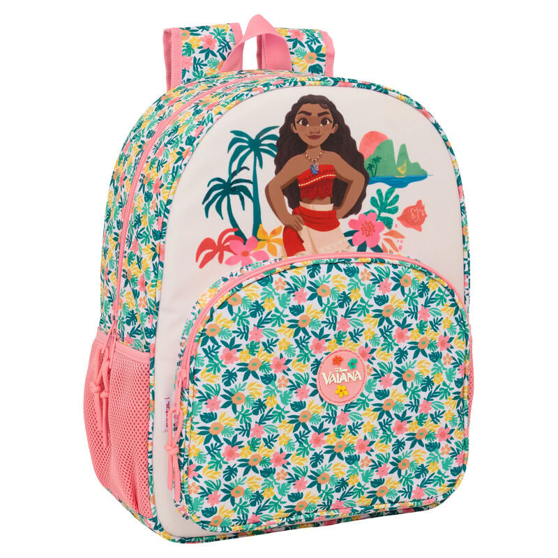 Mochila Vaiana Moana Disney 42cm adaptable SAFTA