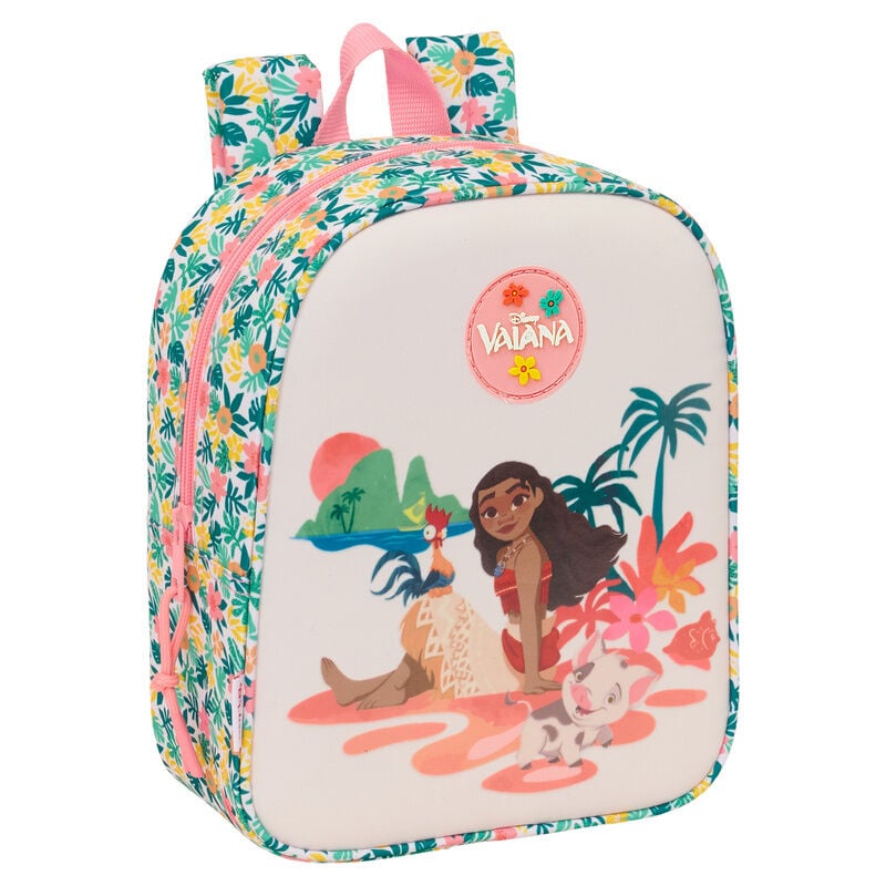 Mochila Vaiana Moana Disney 27cm adaptable SAFTA