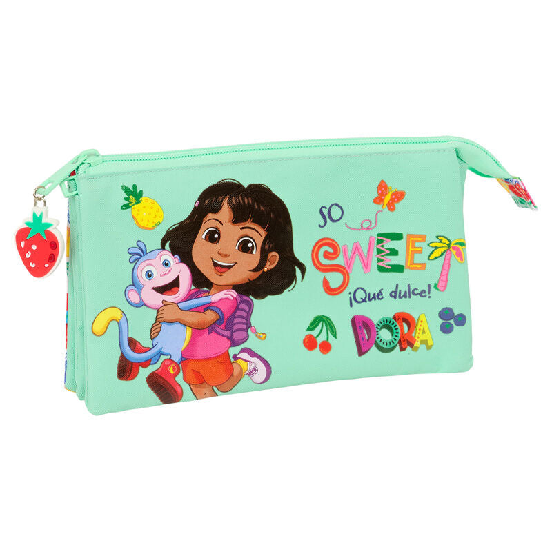 Portatodo Dora la Exploradora triple SAFTA