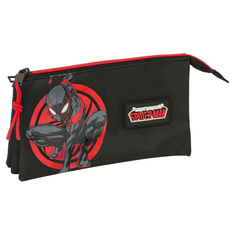 Portatodo Miles Morales Spiderman Marvel triple SAFTA