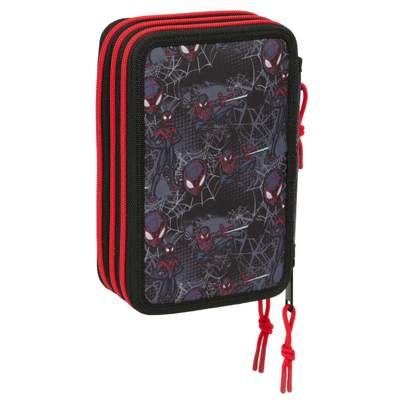 Plumier Miles Morales Spiderman Marvel triple 37pzs SAFTA
