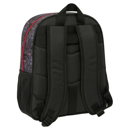 Mochila Miles Morales Spiderman Marvel 38cm adaptable