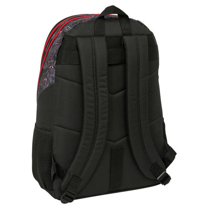 Mochila Miles Morales Spiderman Marvel 44cm adaptable SAFTA
