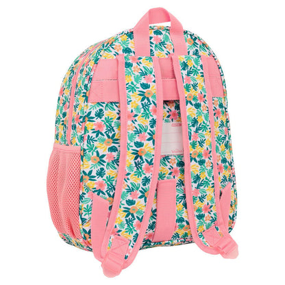 Mochila Vaiana Moana Disney 34cm adaptable SAFTA