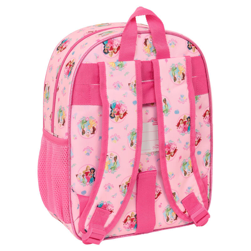 Mochila Princesas Disney 34cm adaptable SAFTA