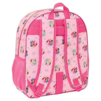 Mochila Princesas Disney 38cm adaptable SAFTA